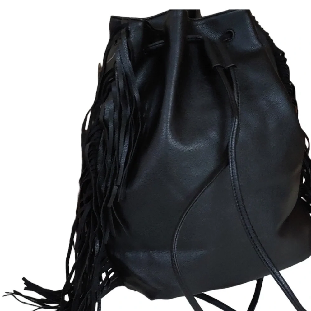 Victoria’s Secret back pack Leather fringe NWT
